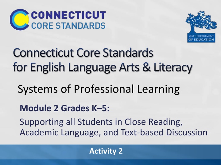 connecticut core standards for english language