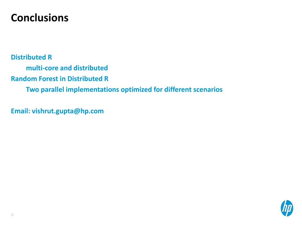 conclusions