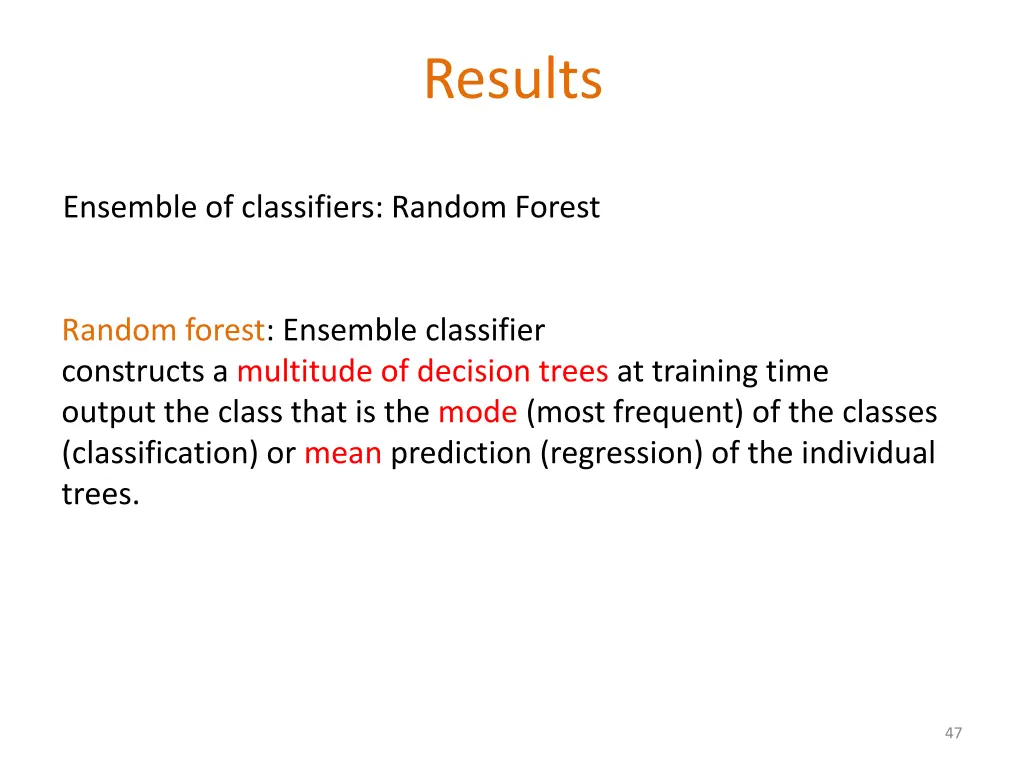 results