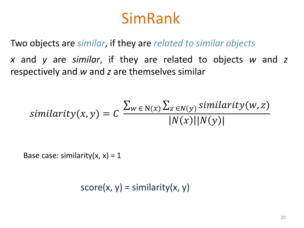 simrank