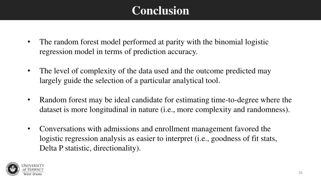 conclusion
