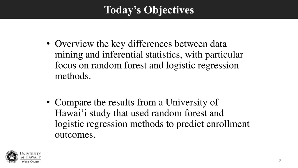 today s objectives