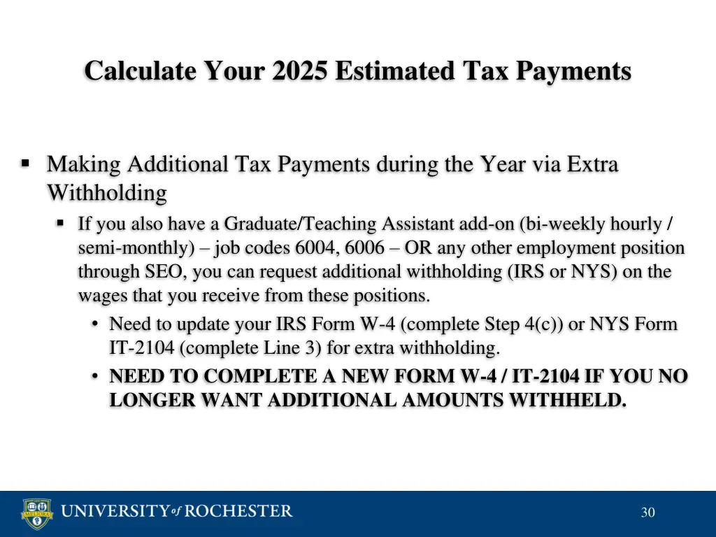 calculate your 2025 estimated tax payments