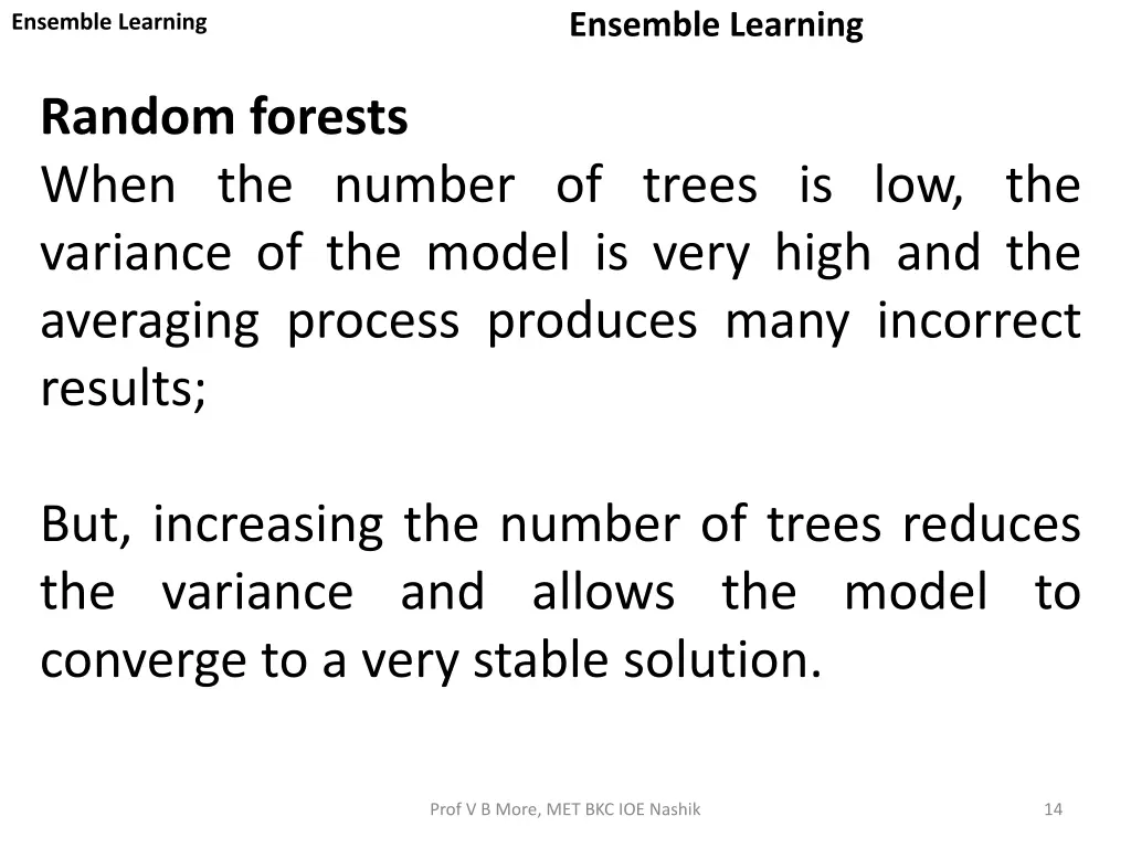ensemble learning 13