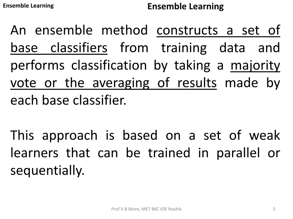 ensemble learning 4