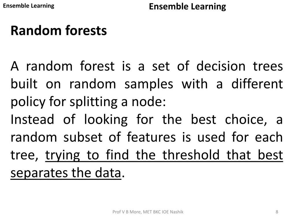 ensemble learning 7