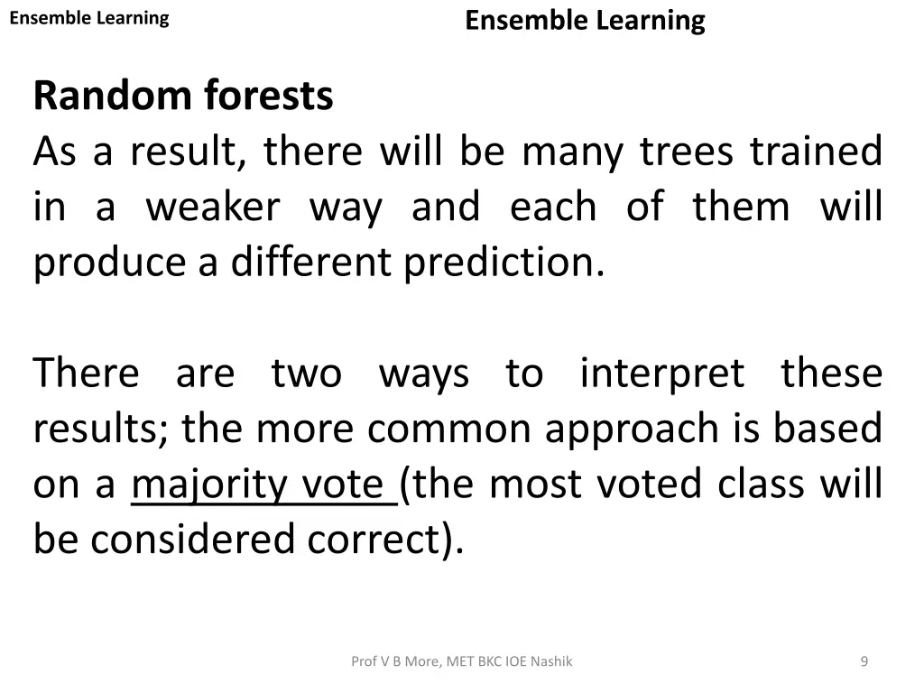 ensemble learning 8