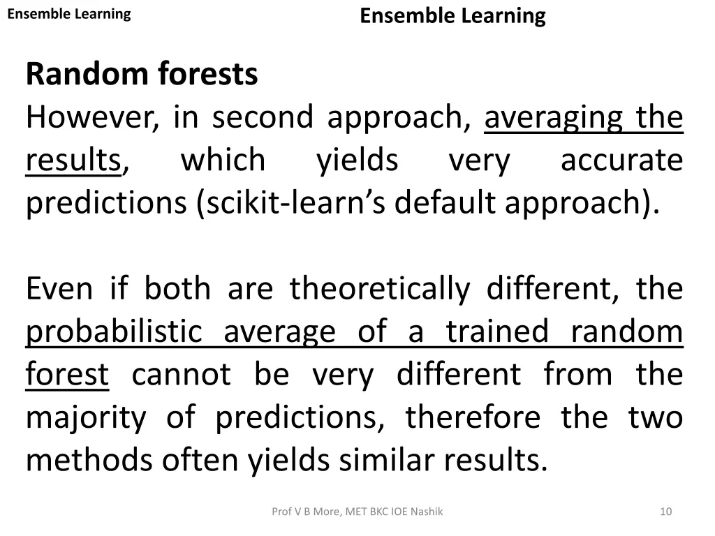 ensemble learning 9