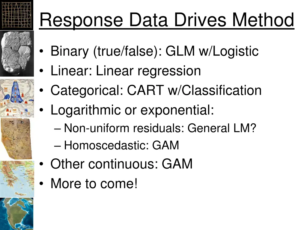 response data drives method