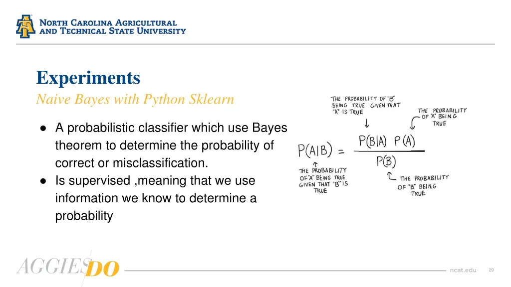 experiments naive bayes with python sklearn