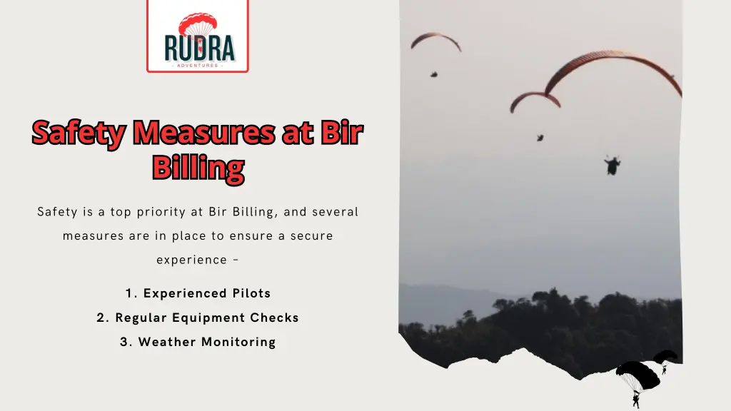 safety measures at bir billing billing