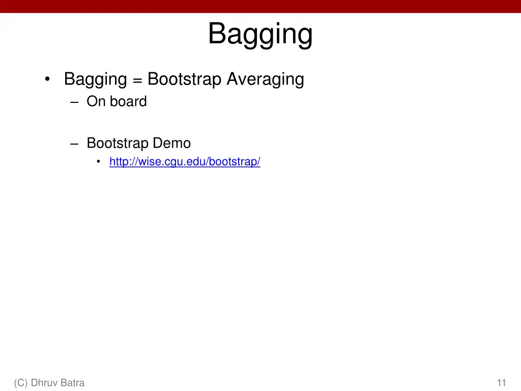 bagging