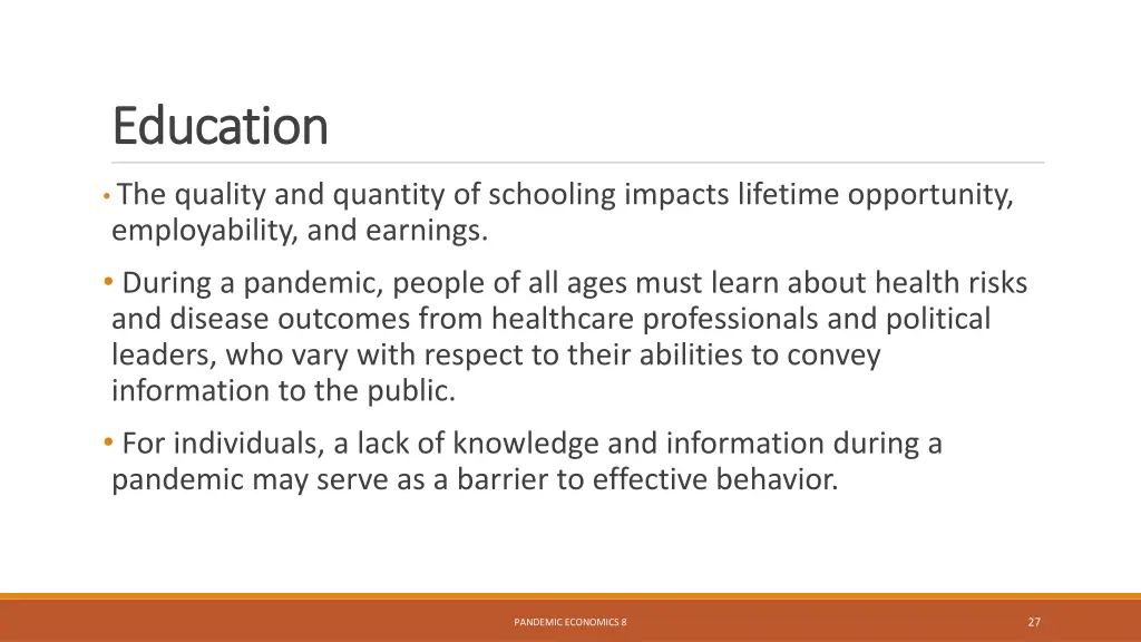 education education