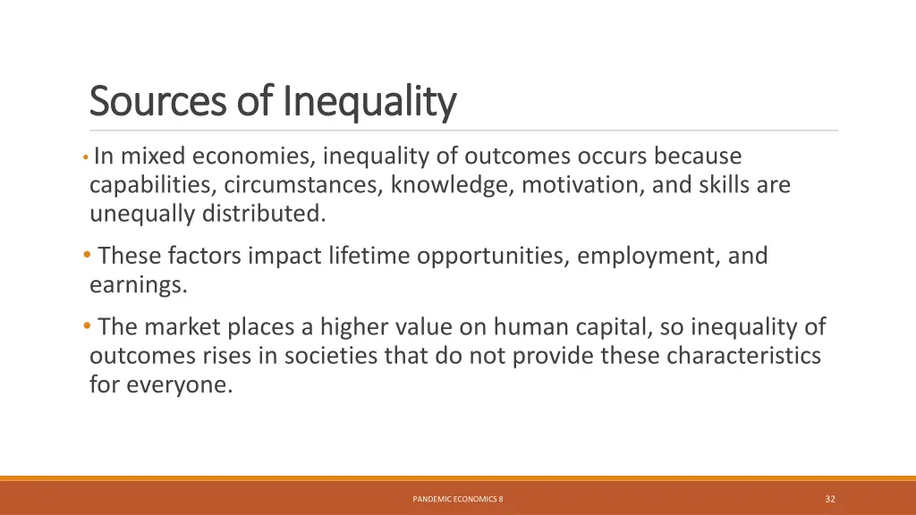 sources of inequality sources of inequality