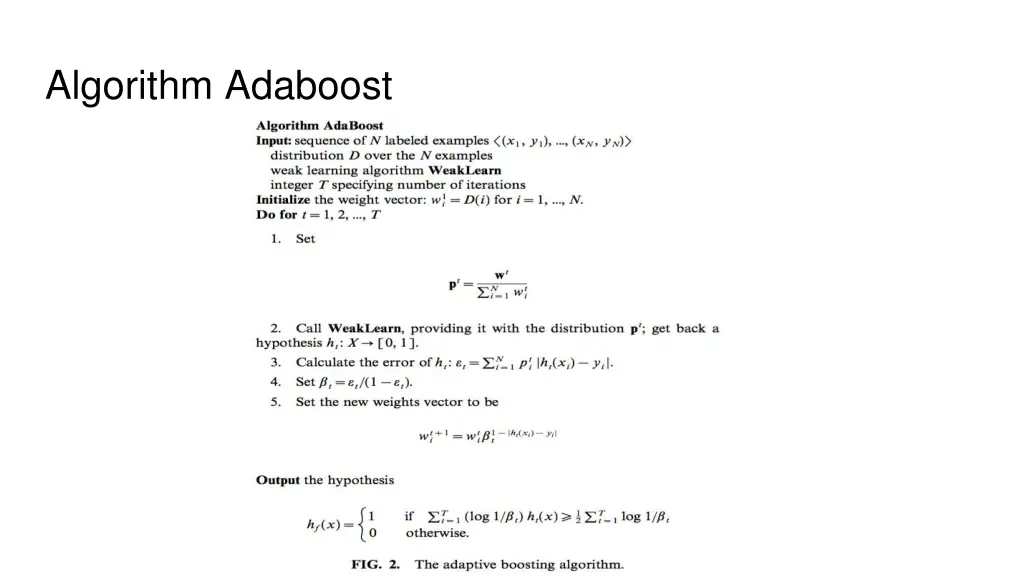 algorithm adaboost 1