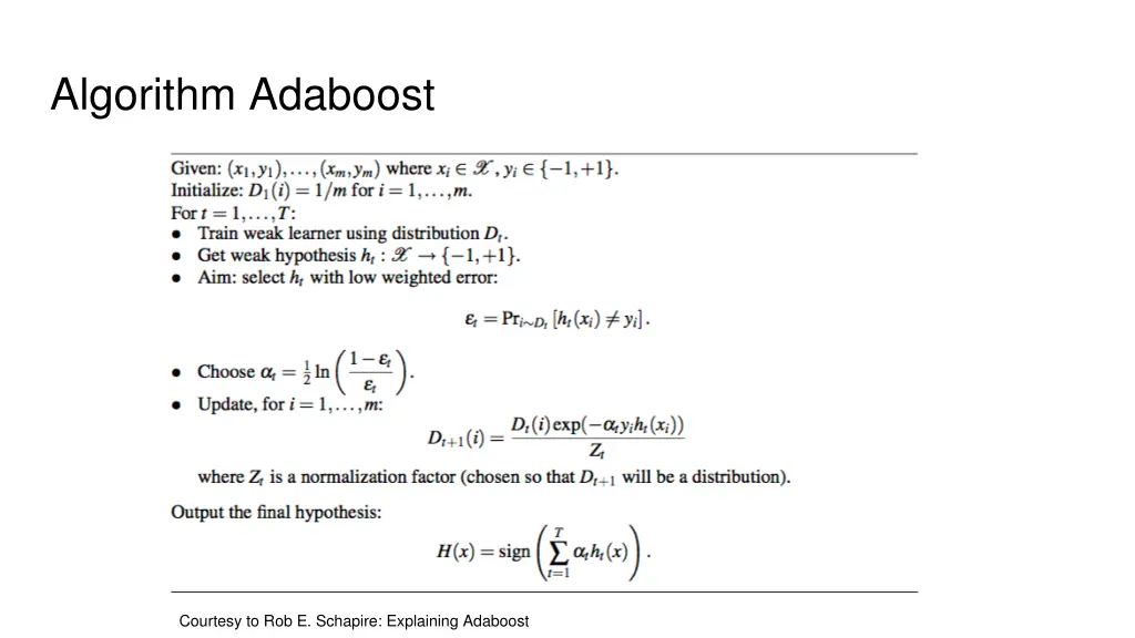algorithm adaboost 2