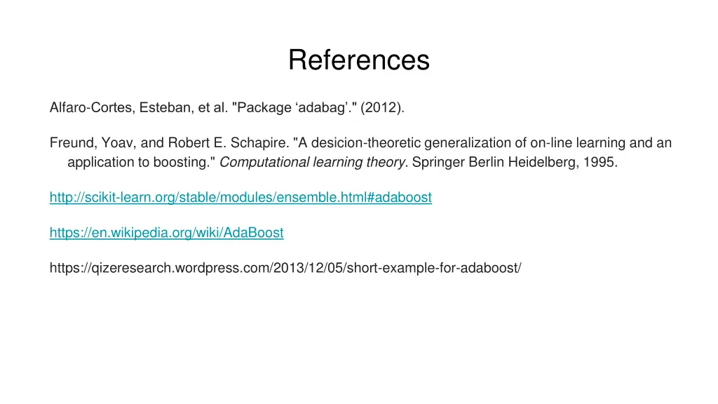 references