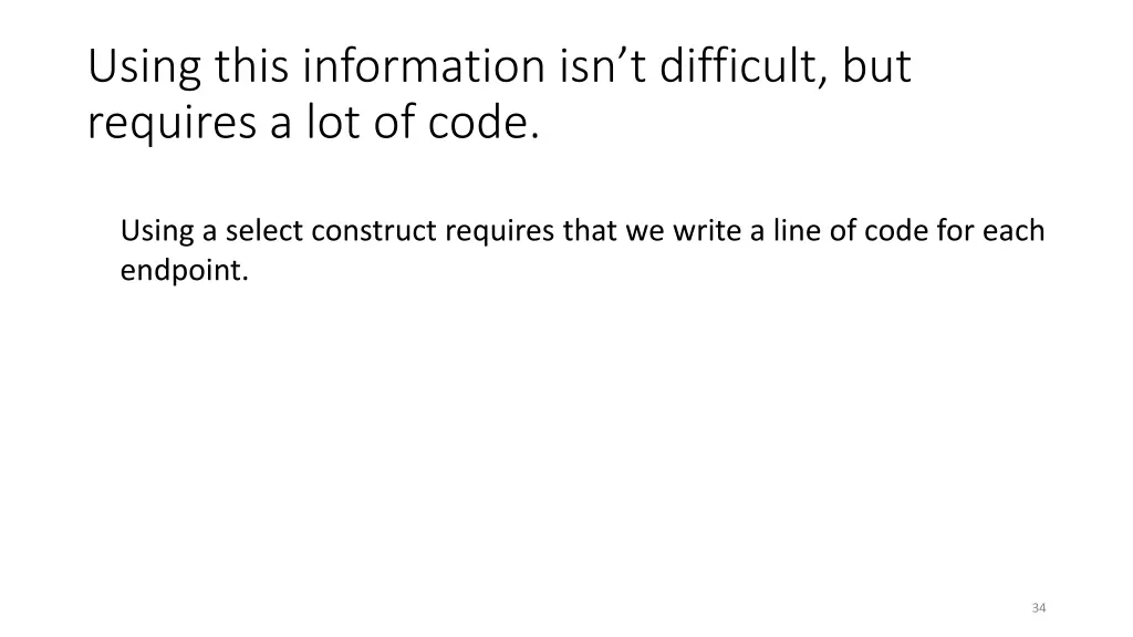 using this information isn t difficult