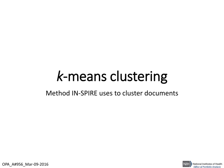 k k means clustering means clustering