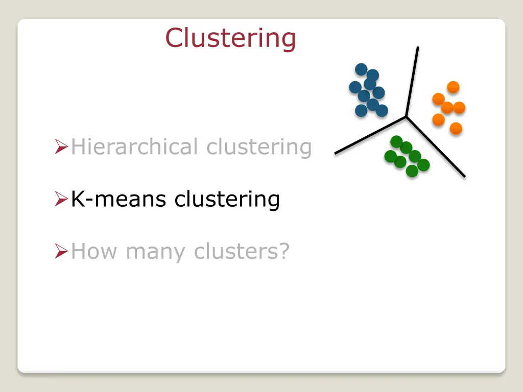 clustering 3