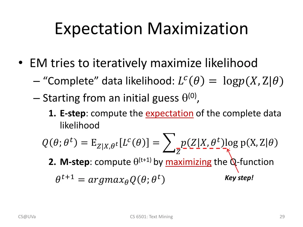 expectation maximization 1
