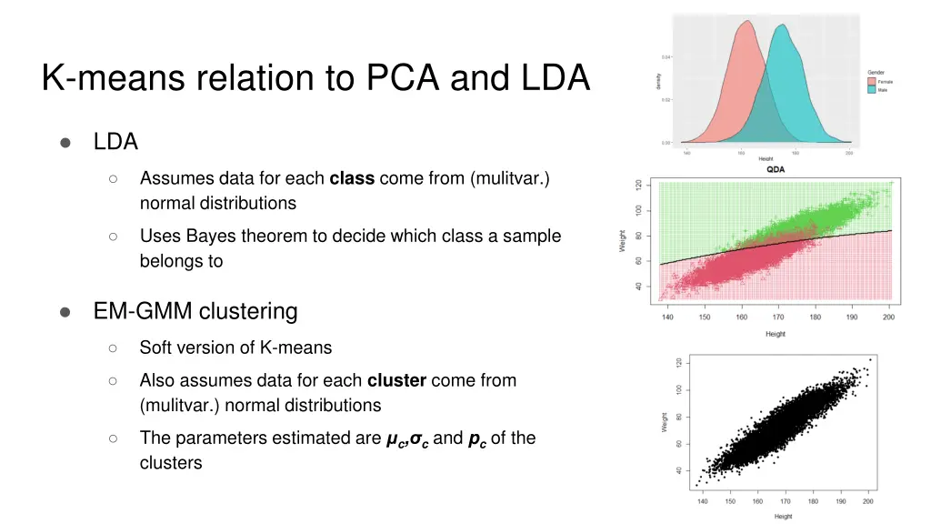 k means relation to pca and lda 1