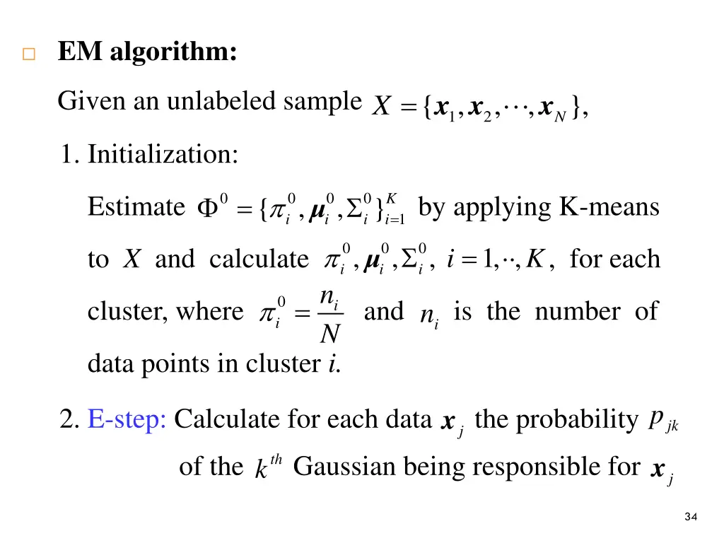 em algorithm