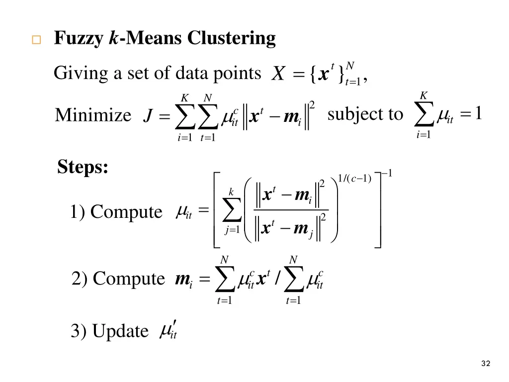 fuzzy k means clustering 1