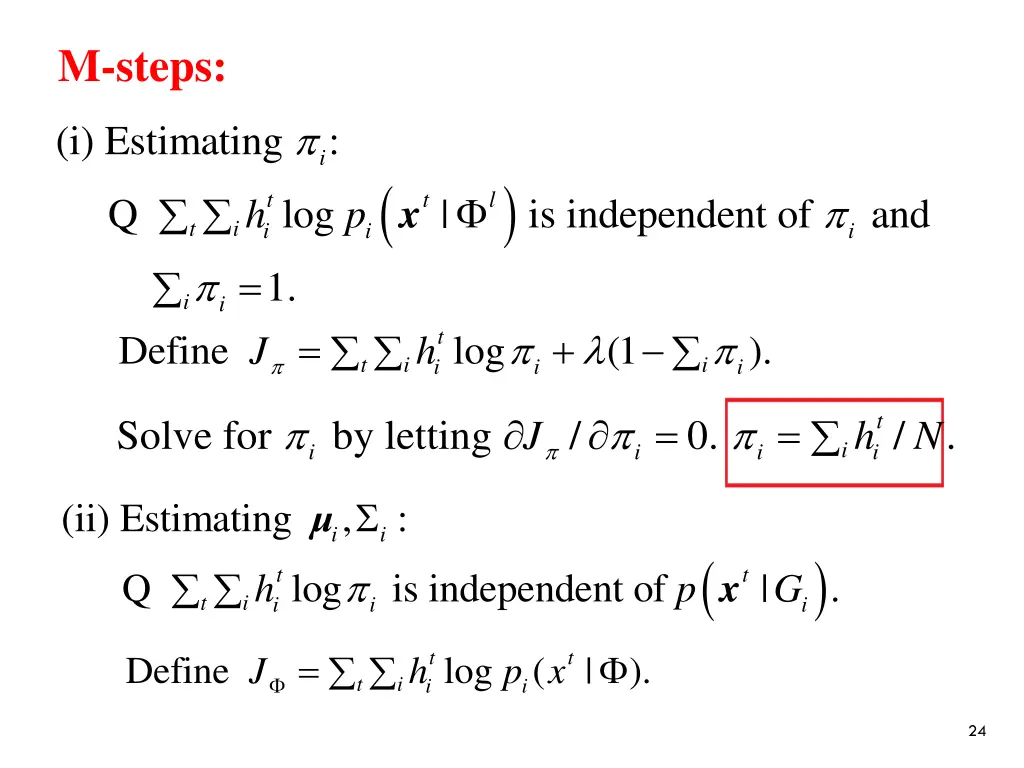 m steps
