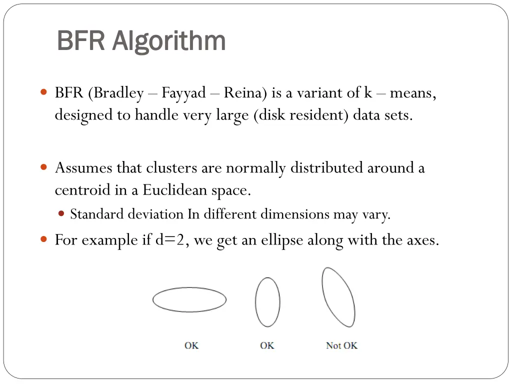 bfr algorithm bfr algorithm 1