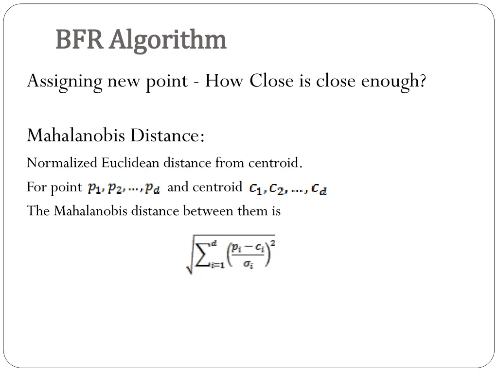 bfr algorithm bfr algorithm 9