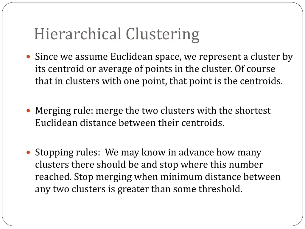 hierarchical clustering 3