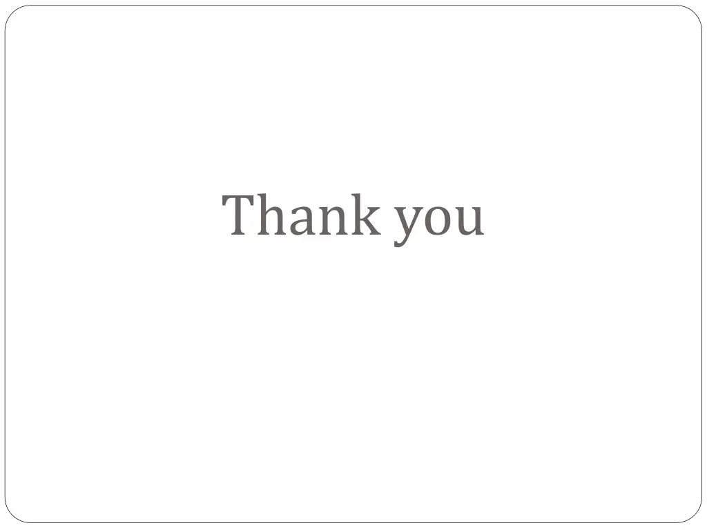 thank you