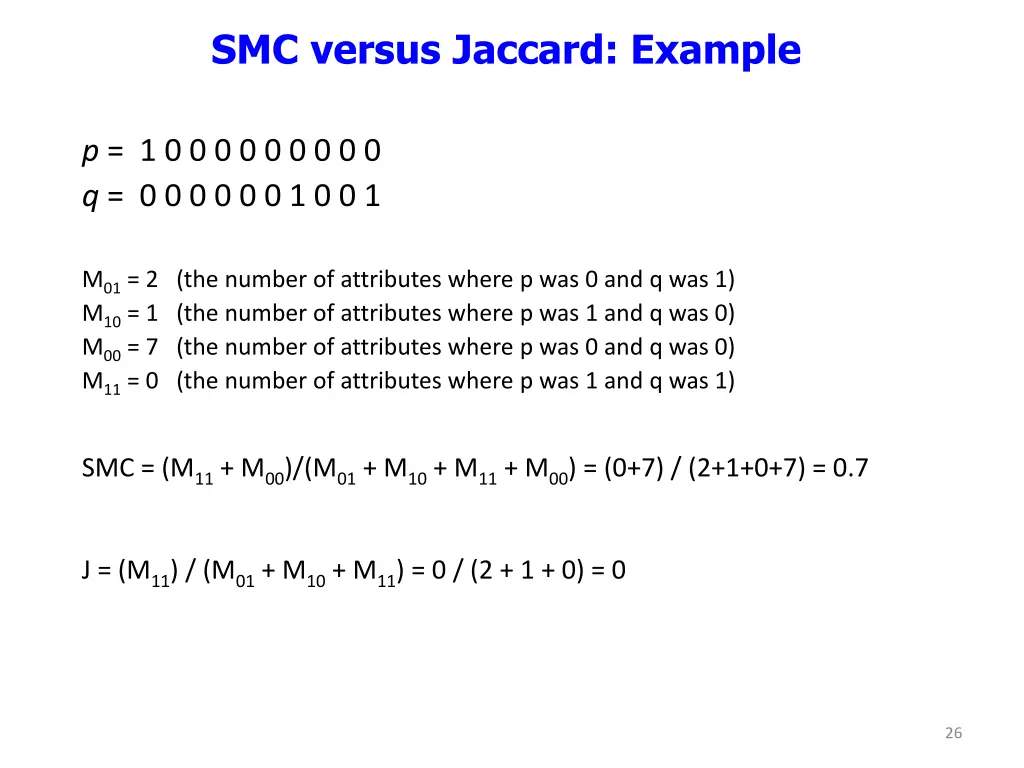 smc versus jaccard example