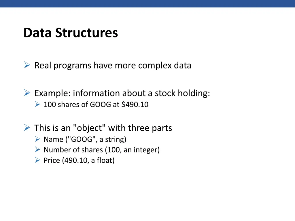 data structures