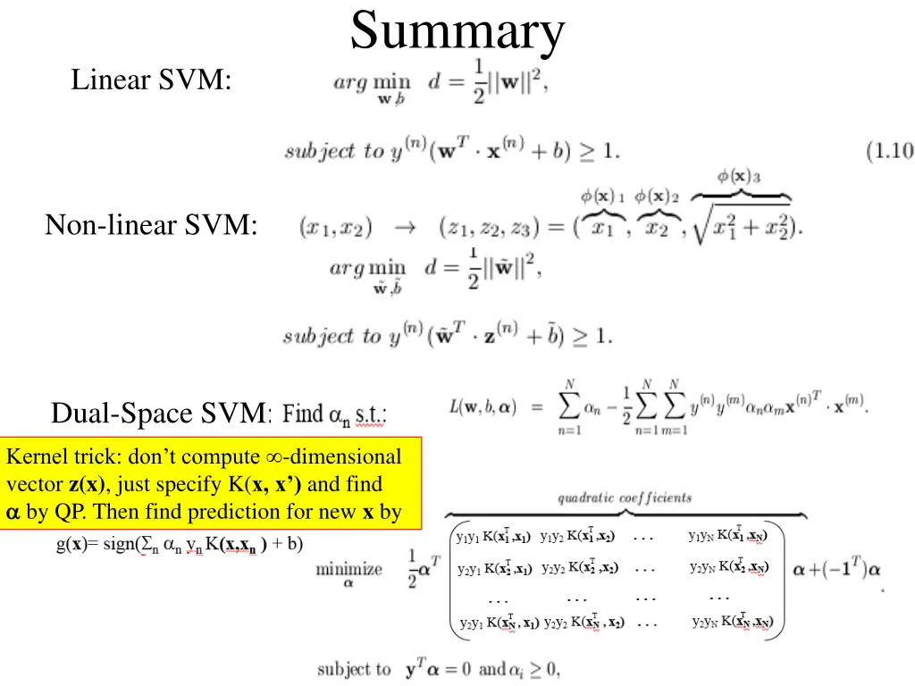 summary