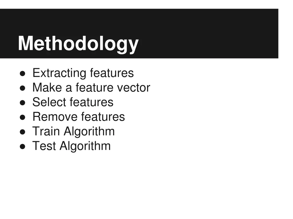 methodology