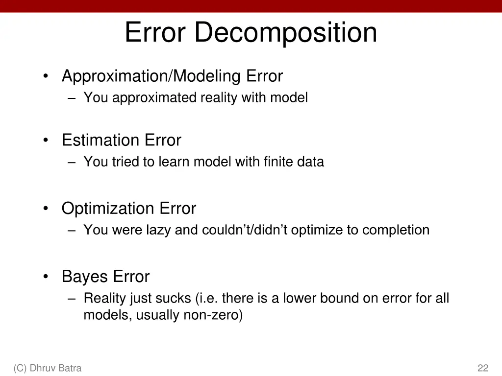 error decomposition 3