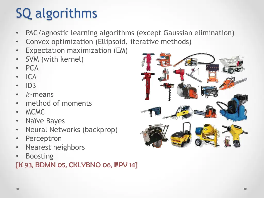 sq algorithms