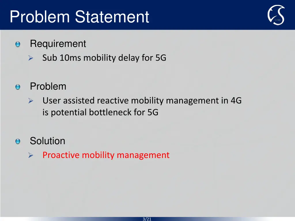 problem statement