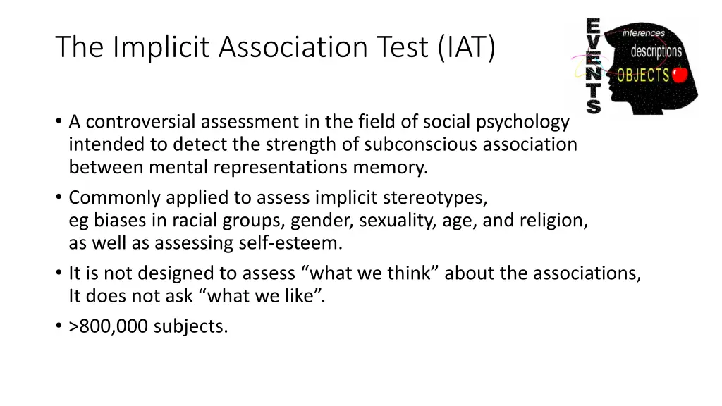 the implicit association test iat