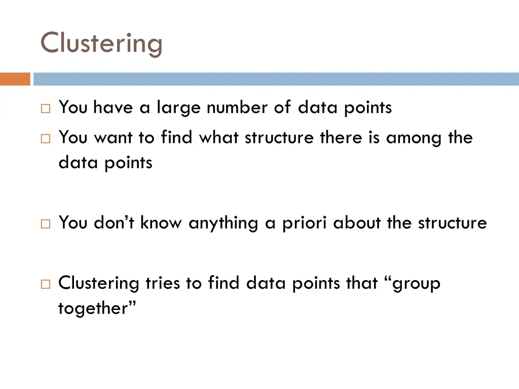 clustering 1