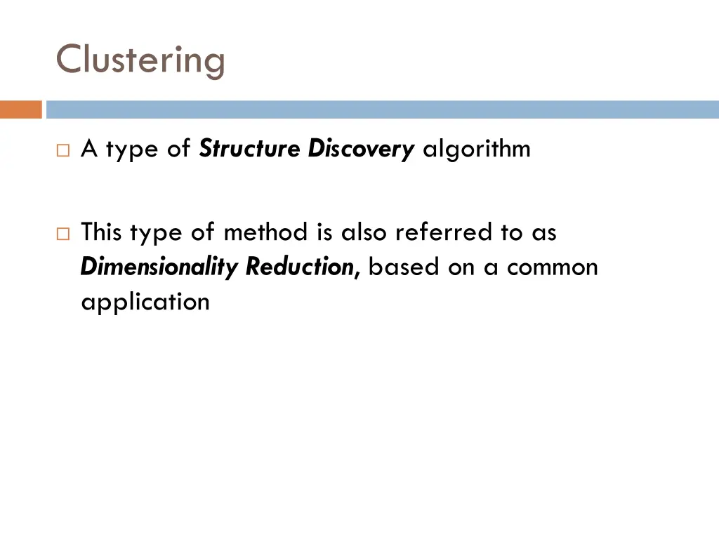 clustering