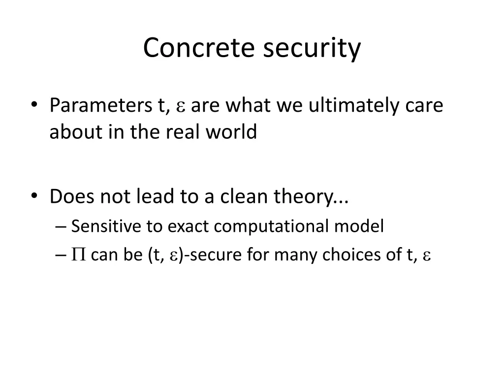 concrete security