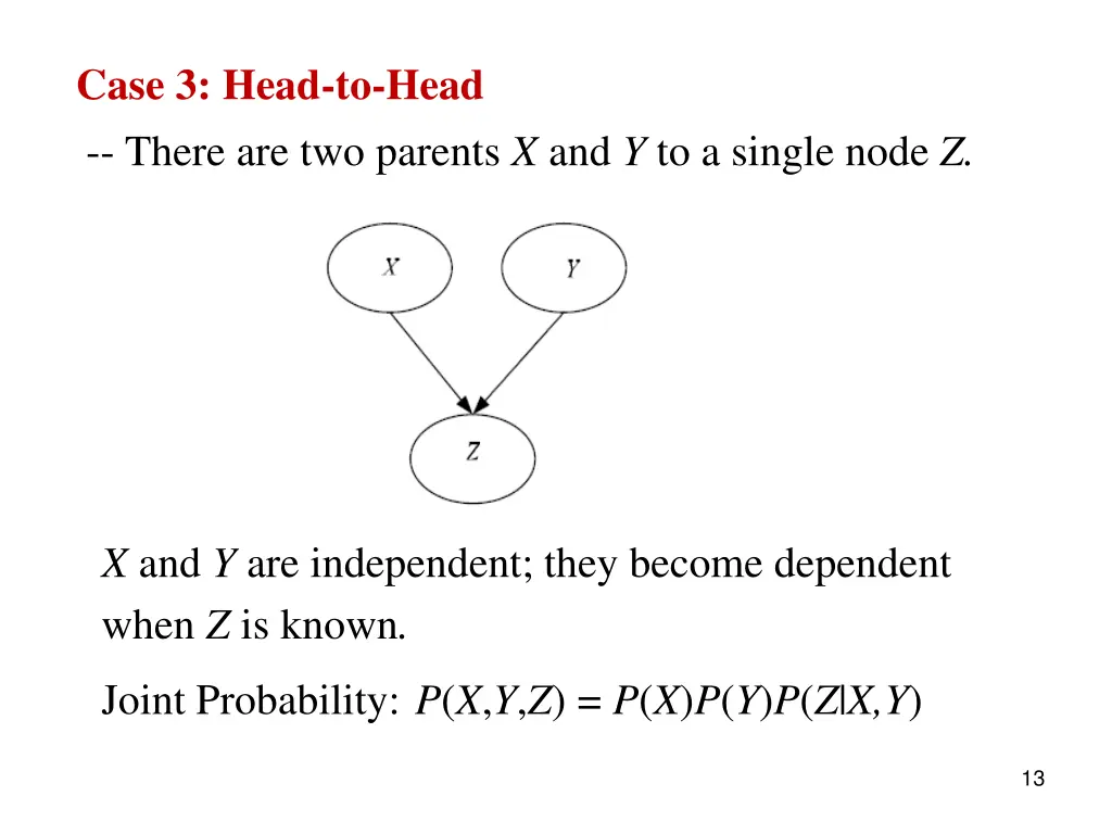 case 3 head to head there are two parents