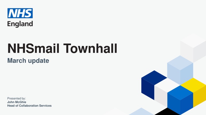 nhsmail townhall march update