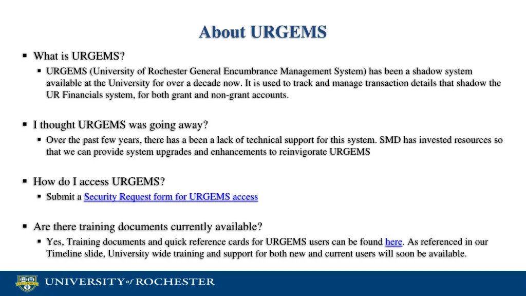 about urgems