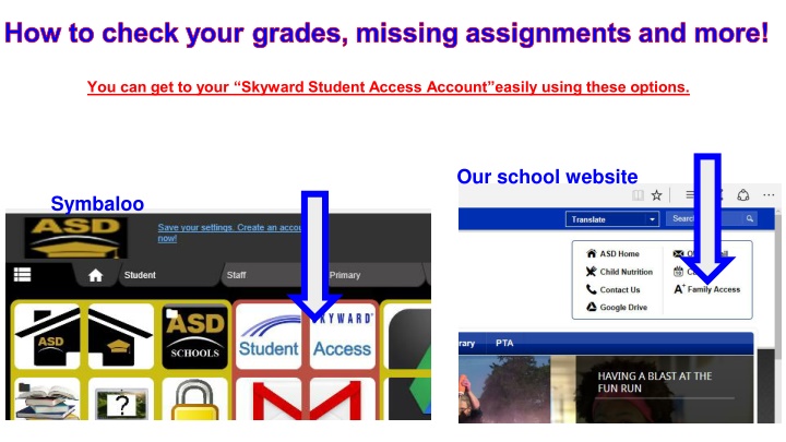 how to check your grades missing assignments