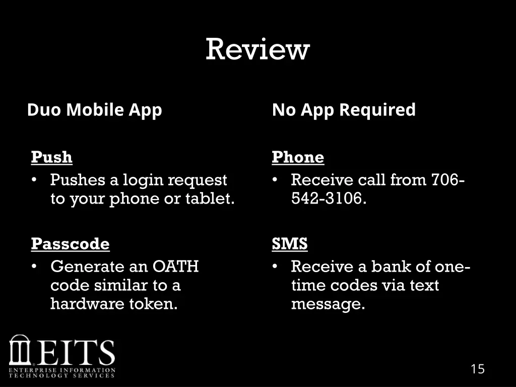 review