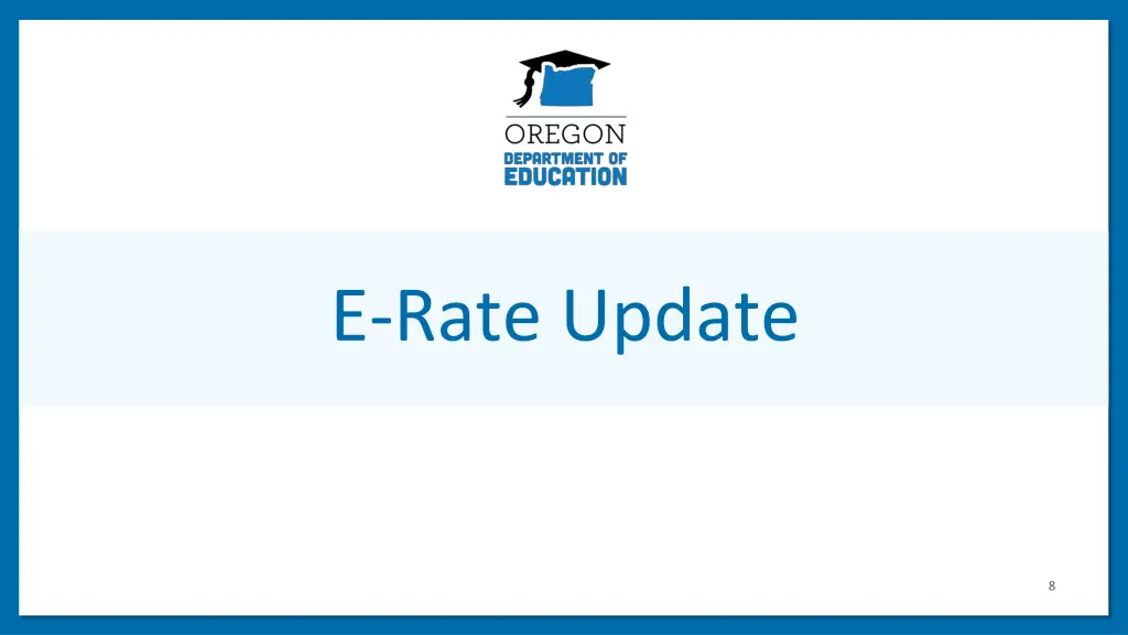 e rate update